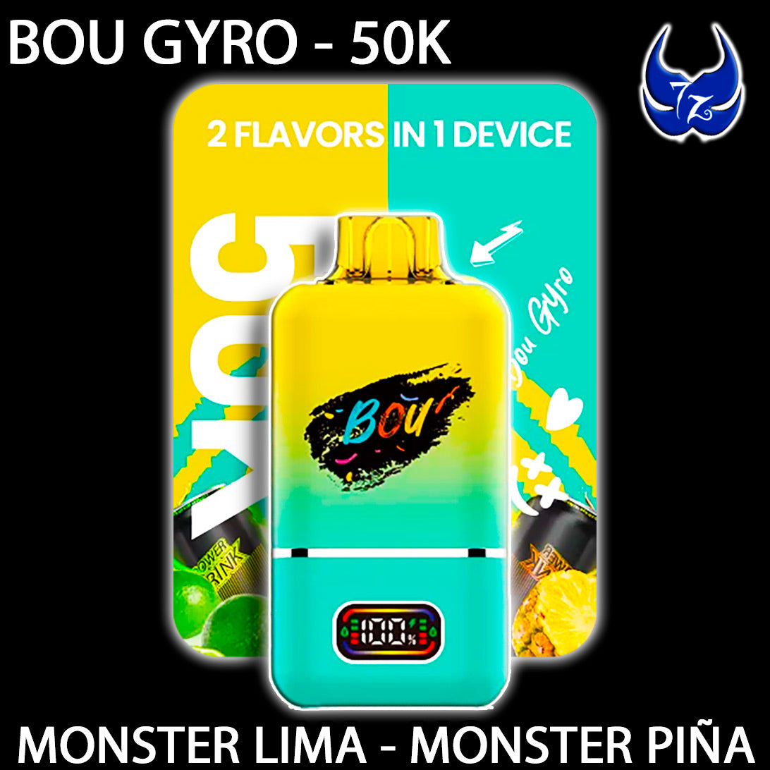 Bou Gyro 50K – Monster Lima · Monster Piña
