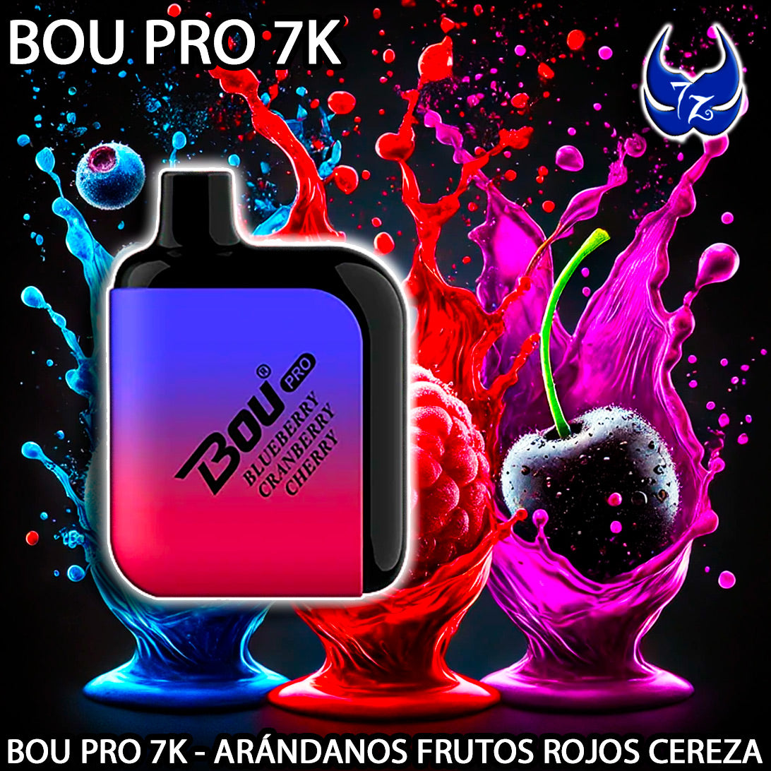Bou Pro 7.000 – Arándanos Frutos Rojos Cereza