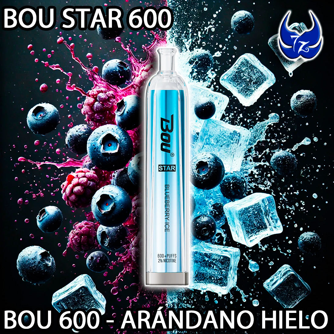 Bou Star 600 – Arándano Hielo