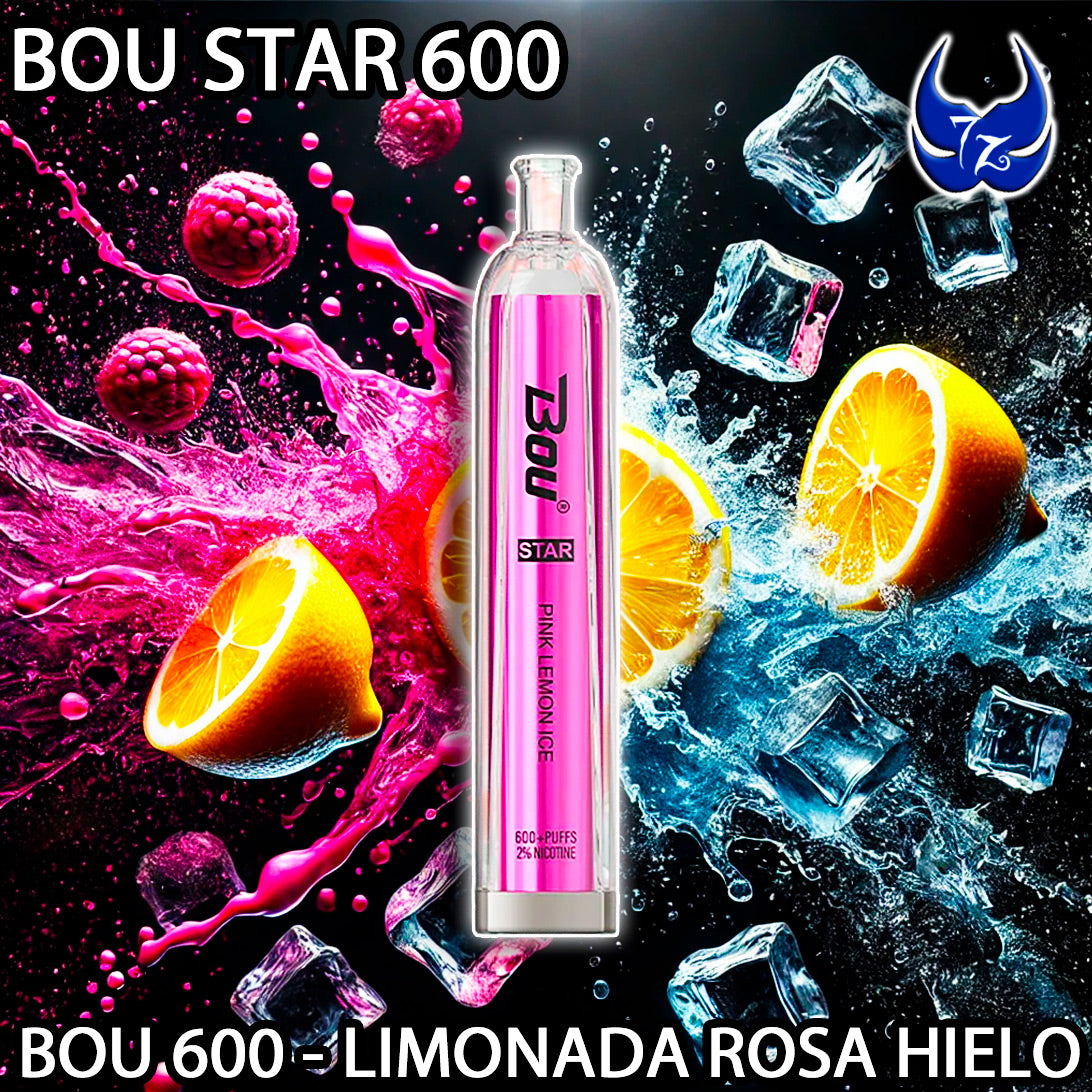 Bou Star 600 – Limonada Rosa Hielo