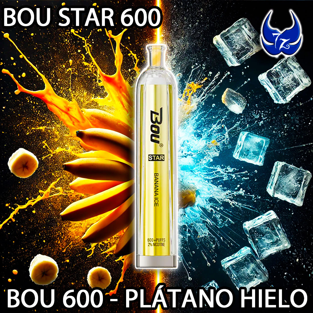 Bou Star 600 – Plátano Hielo