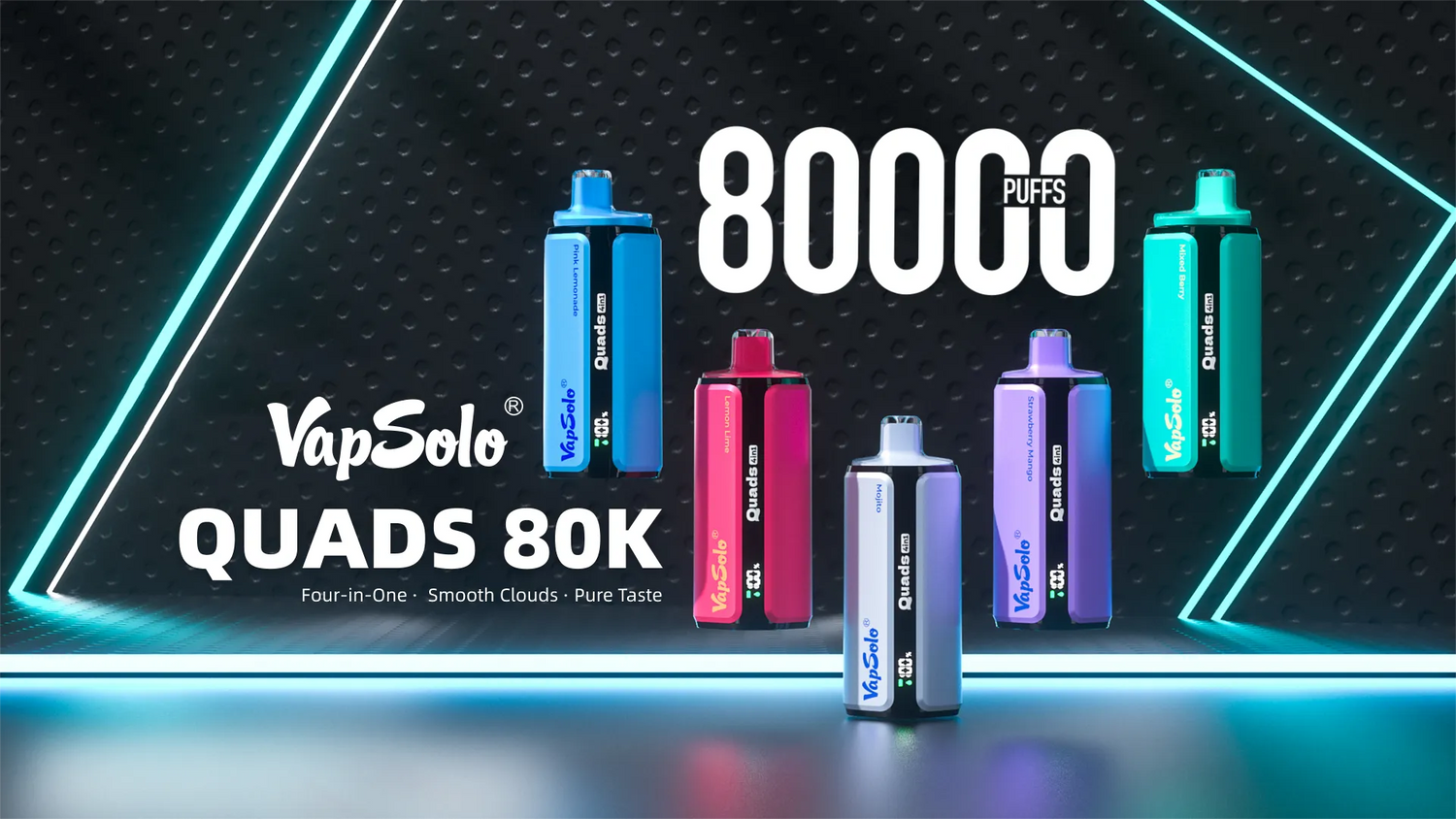 VAPSOLO QUADS 80K