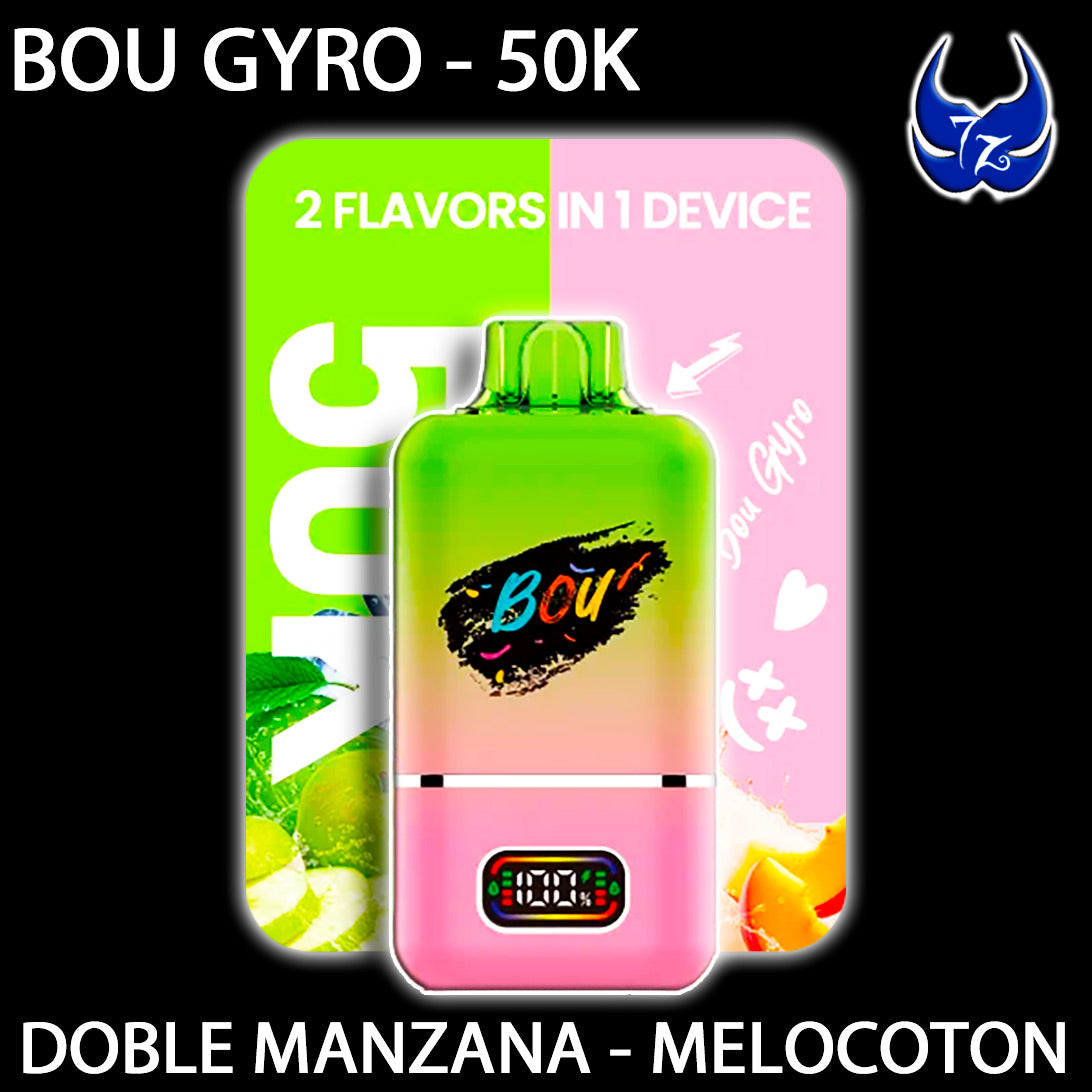 Bou Gyro 50K – Doble Manzana · Melocotón