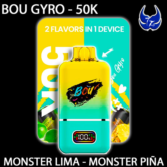 Bou Gyro 50K – Monster Lima · Monster Piña