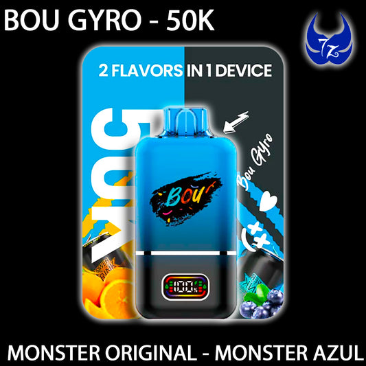 Bou Gyro 50K – Monster Original · Monster Azul