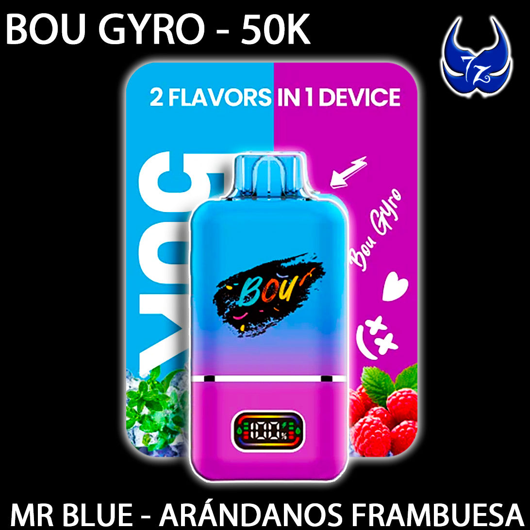 Bou Gyro 50K – Mr Blue · Arándanos Frambuesa
