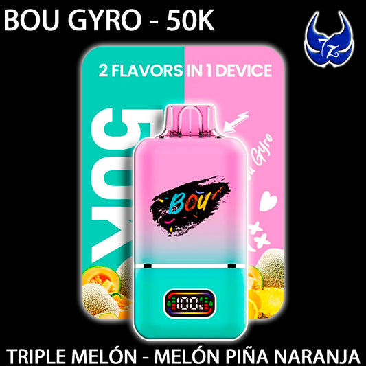 Bou Gyro 50K – Triple Melón · Melón Piña Naranja