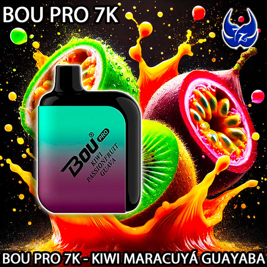 Bou Pro 7.000 – Kiwi Maracuyá Guayaba