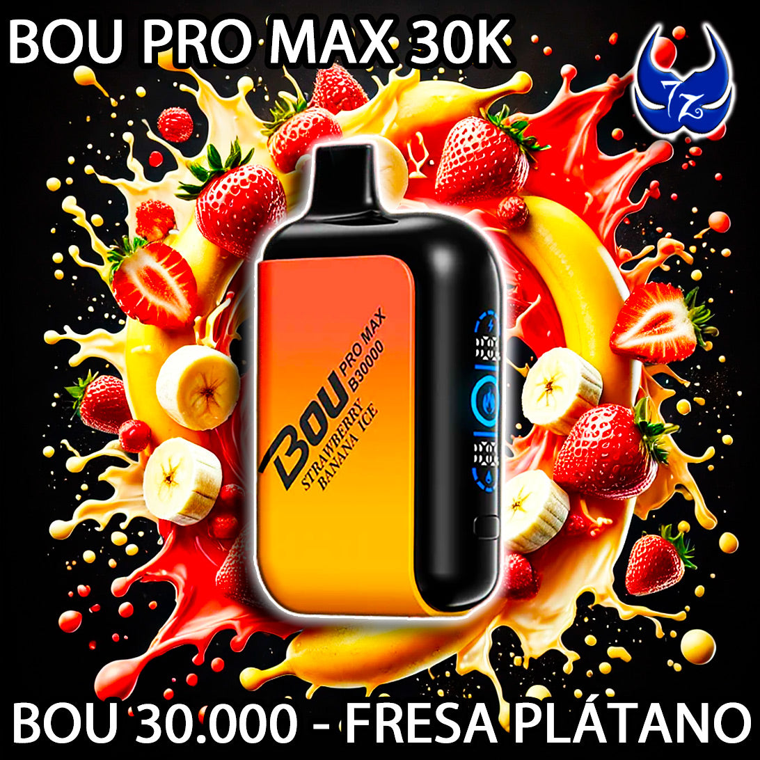 Bou Pro Max 30.000 – Fresa Plátano