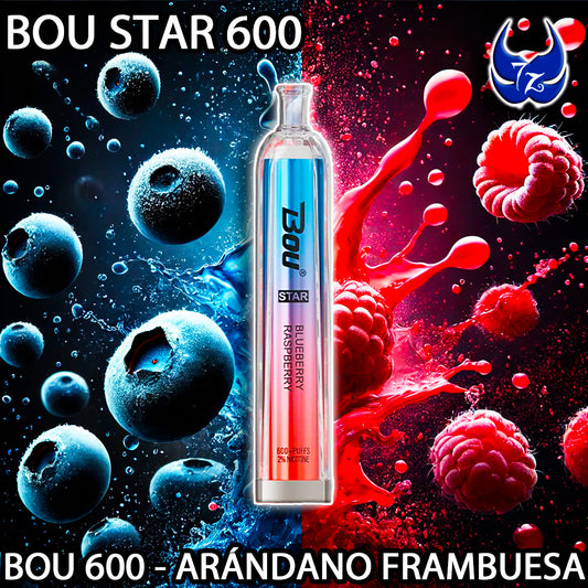 Bou Star 600 – Arándano Frambuesa