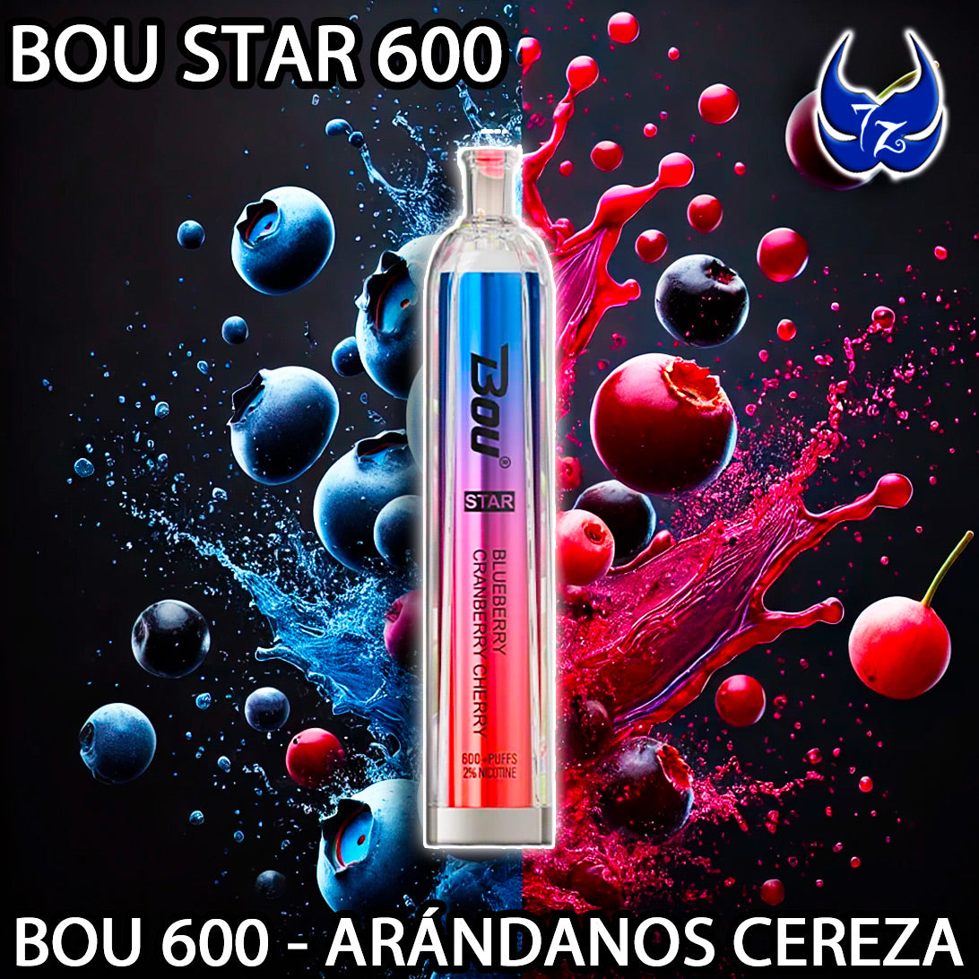 Bou Star 600 – Arándanos Cereza