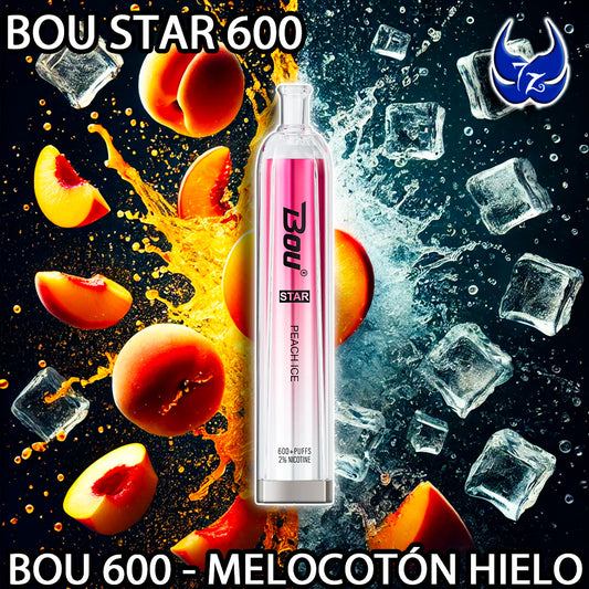 Bou Star 600 – Melocotón Hielo