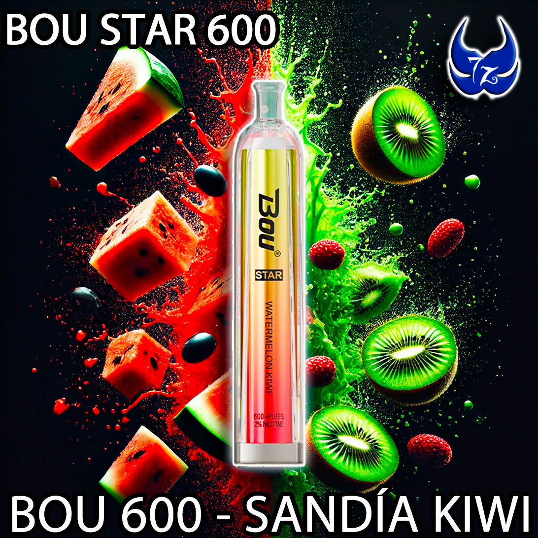 Bou Star 600 – Sandía Kiwi