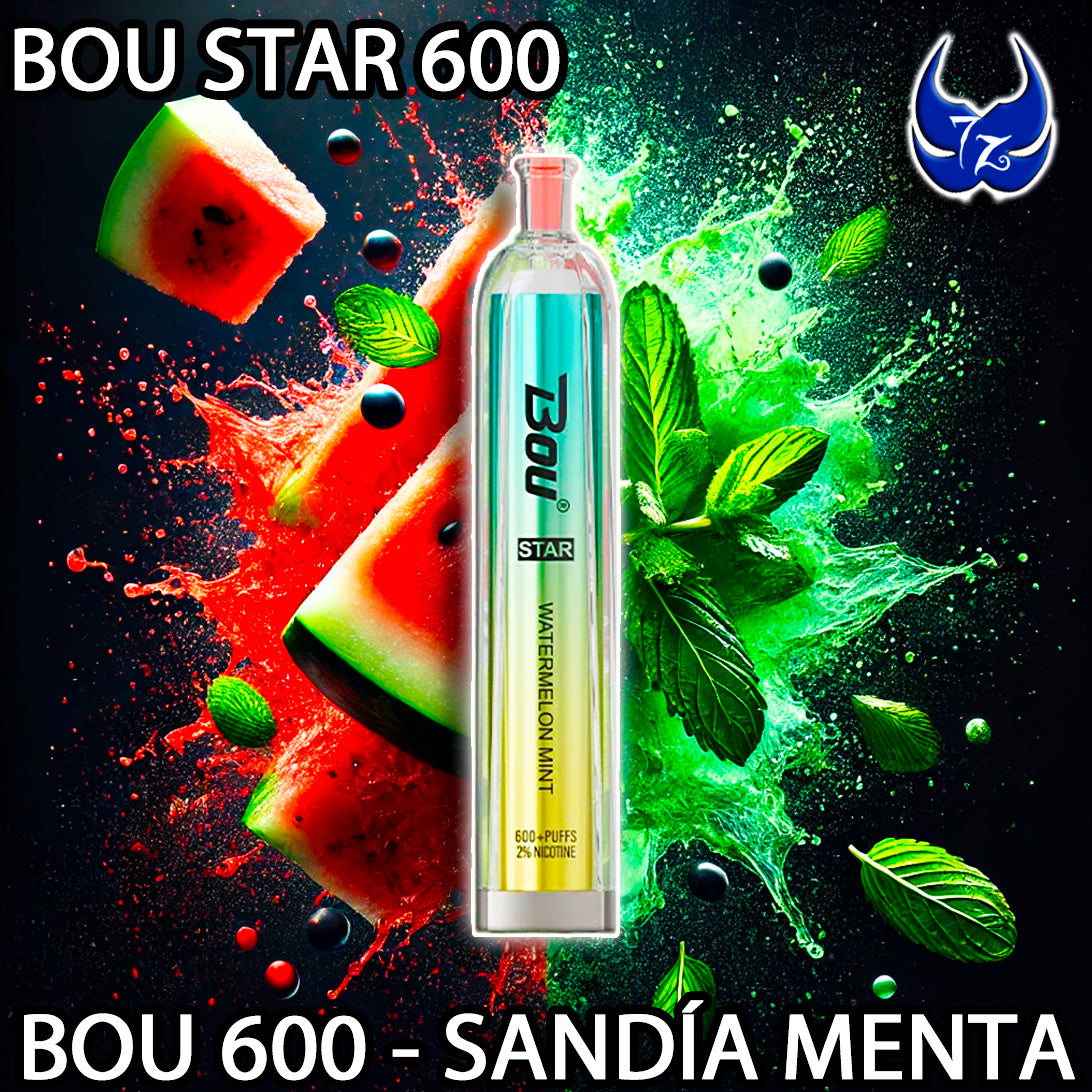 Bou Star 600 – Sandía Menta