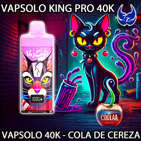 VapSolo King Pro 40K – Cola de Cereza