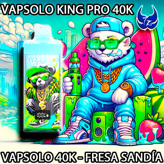 VapSolo King Pro 40K – Fresa Sandía