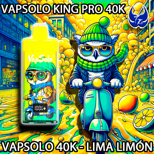 VapSolo King Pro 40K – Lima Limón